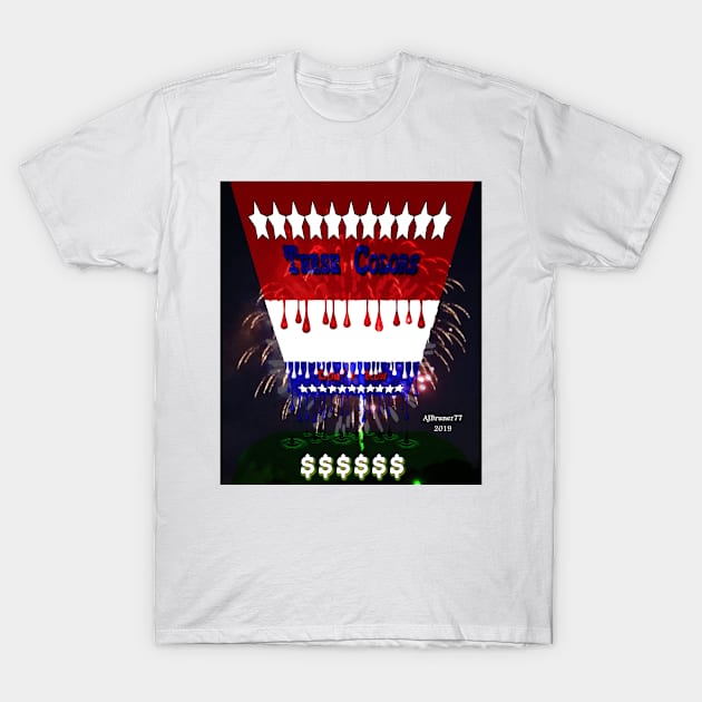 July 4th, Colors Run T-Shirt by ajbruner77